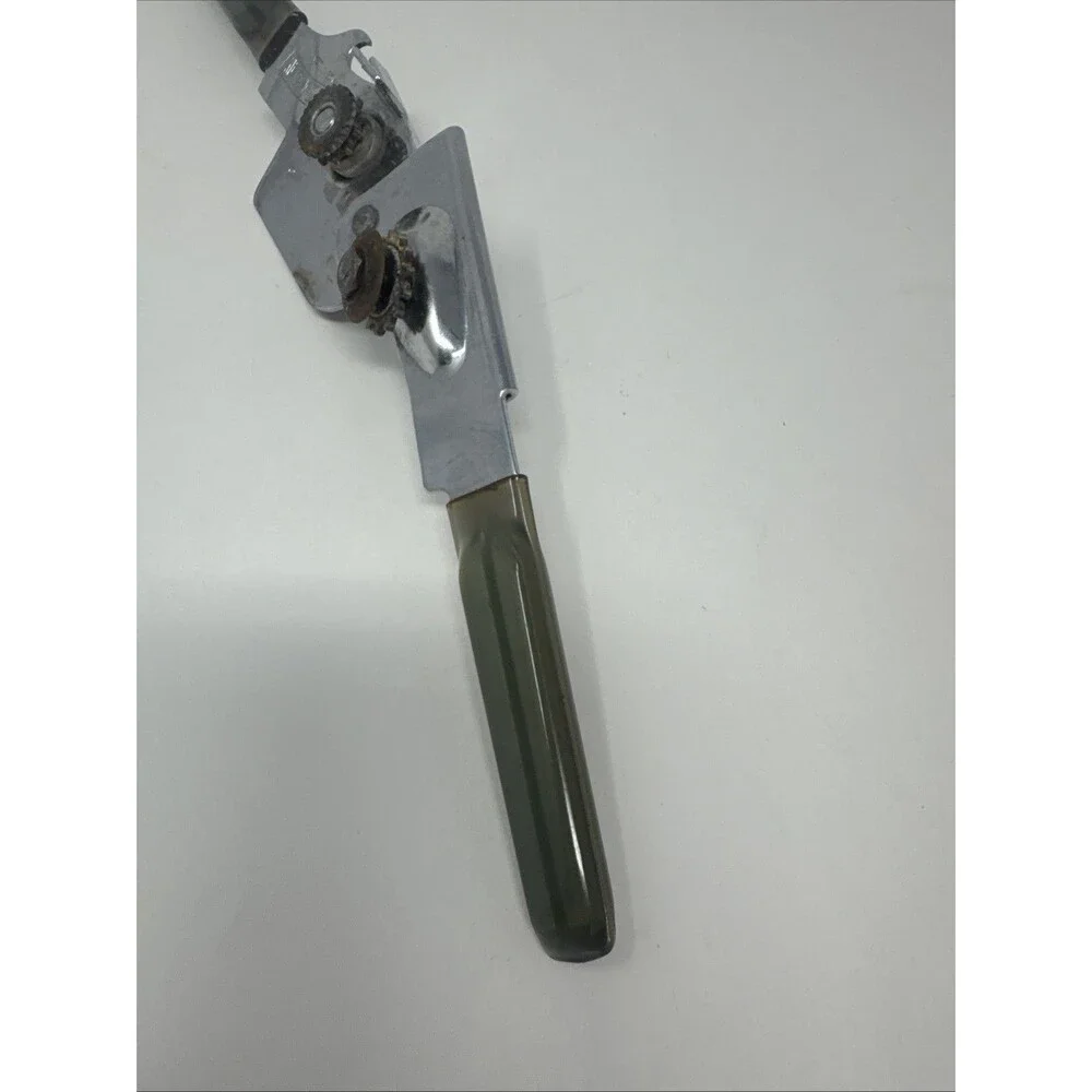 Vintage SWING-A-WAY Swing Away Manual Can Opener w Bottle Opener Soft Handle USA